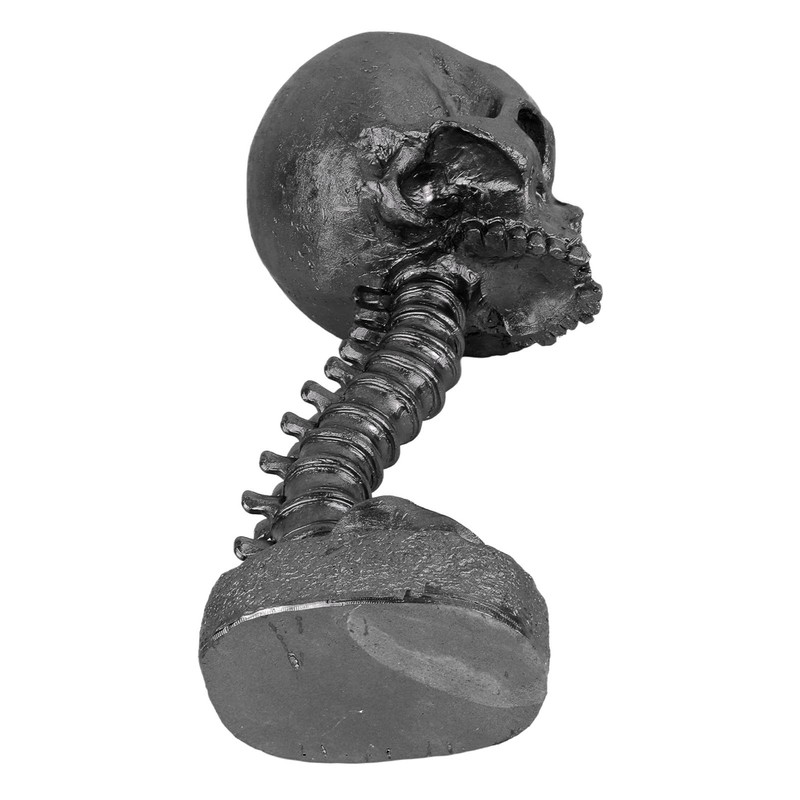 Skull Planter Spine Stand Set Innovative Exquisite Decorative Hand Painted