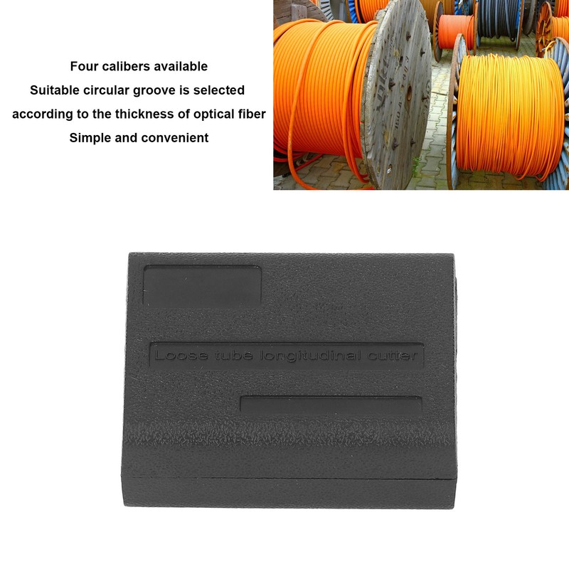 Fiber Optic Cable Jacket Longitudinal Cutter Loose Beam Tube Stripper