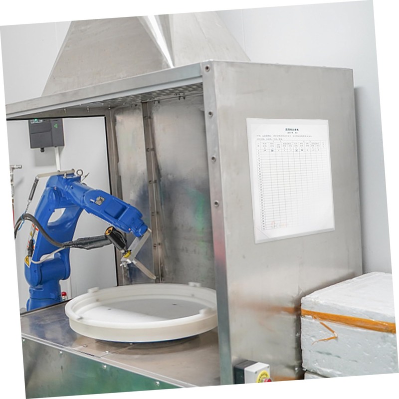 STOBOK Document Holder Magnetic Back Paper Storage Folder Chic File