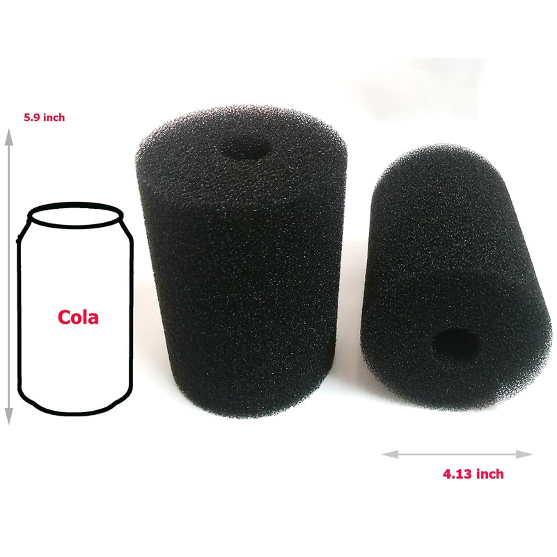 Qzbhct X-Large Foam Filter Sponges for Aquaclear 70/110 Overflow Filter