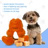 Yeti Puff and Play Dog Toy with 15 Pieces of