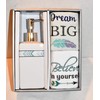 3 Piece Lotion Soap Pump Dispenser & (2) DREM Big