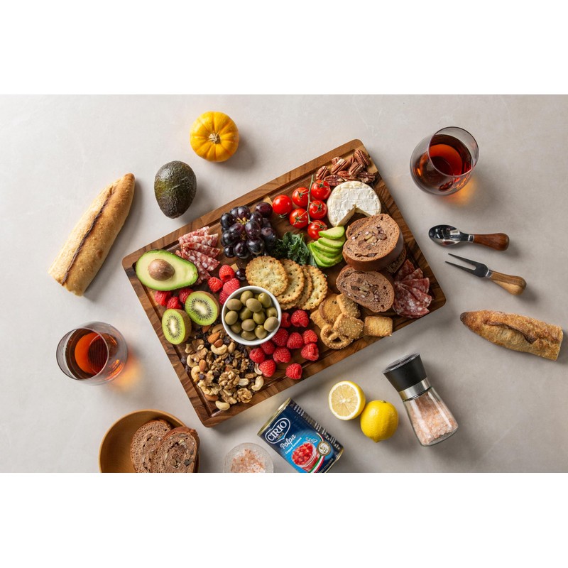 THETCHRY Walnut Cutting Boards for Kitchen, End Grain Wooden Chopping