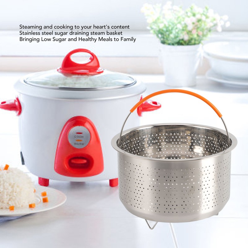 Stainless Steel Rice Cooker Steam Basket Stainless Steel Vegetable Steam