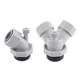 Dishwasher water purifier sink drain backflow prevention odor prevention sink guard 2 ports / 식기세척기 정수기 싱크대배수구 역류차단 악취차단 싱크가드 2구