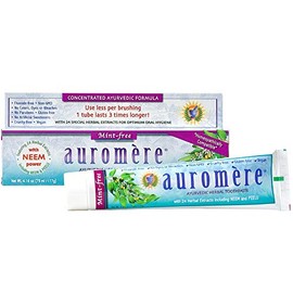Auromere Tthpste Mint Free