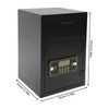 2.6 Cub Depository Safe, Drop Box for Money Mail and