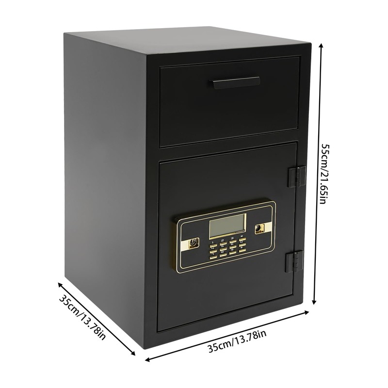 2.6 Cub Depository Safe, Drop Box for Money Mail and