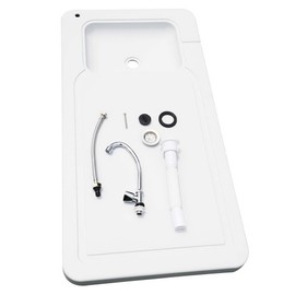 Minelody Removable Picnic Table, Folding Portable Fish Fillet & Hunting & Cutting Table for Outdoors, Events, Beach, Camping with Sink Faucet