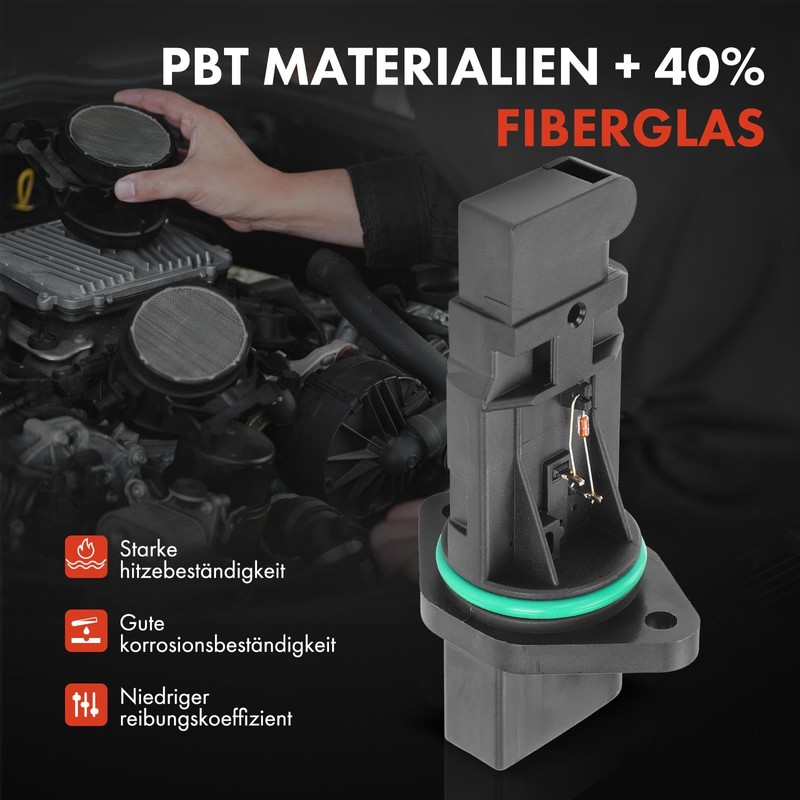Frankberg Air Mass Sensor 5-Pin Petrol Diesel Compatible with A3