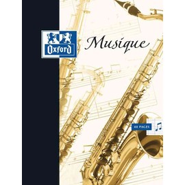 Oxford Music Book 240 x 320 mm 48 Pages 90 g Pack of 3