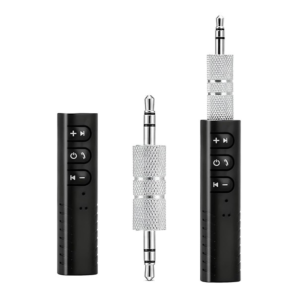 Tiardey Bluetooth Audio Adapter Lapel Clip Bluetooth Receiver 3.5mm for