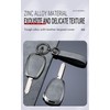 TECART Zinc Alloy Key Fob Cover Case fit for Jeep,
