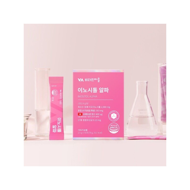 Vitamin Village [Vitamin Village] (30 packets) Inositol Alpha Folic Acid