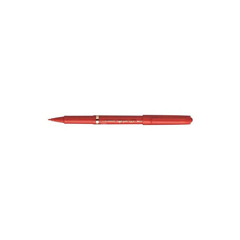 三菱鉛筆 Water-Based Sign Pen Rib Red Wire 0.7 mm Wide MyT7 X