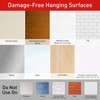 Command Universal Frame Hangers, Damage Free Hanging Picture Hangers, No