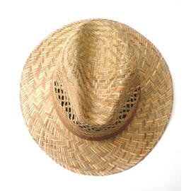 Faustmann Straw Hat Men's / Women's Hat Size 55 - 63 XXL Straight Brim - 63