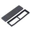 Knife Sharpening Stone with Rubber Base 800 Grit Professional Robust