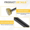 sourcing map 100Pcs Picture Hanging Nails, 1.3 x 25mm Iron