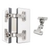 270 Degrees Folding Hinge, Zinc Alloy Furniture Door Hinges Large