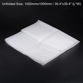 uxcell 120 Mesh Paint Nylon Mesh Filter Woven Net Sheet Filter Cloth for Paint, Home Brewing (39"x39")