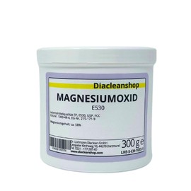 Magnesium Oxide Powder 300 g - Granules - Lightweight - Food Grade - High Magnesium Content - No Additives