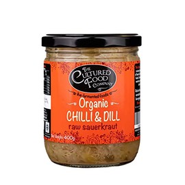 Chilli & Dill Raw Sauerkraut, Organic, 400g