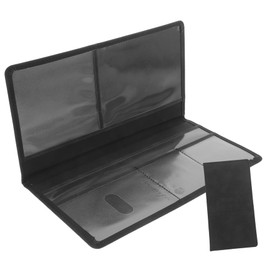 Beavorty American Driver's License Sleeve PU Holder for Car Registration Insurance Credit Cards Stylish and Compact Design for Daily Use Unisex Organizer for Travel and Shopping