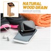 SEWACC 1pc Bamboo and Wooden Watch Stand Type Charging Display