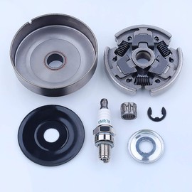 Mtanlo 3/8 Spur Sprocket Clutch Cover Kit for Stihl MS211 MS171 MS181 MS171C MS181C MS211C Chainsaw Replacement Parts 6 Teeth # 1139 160 2000