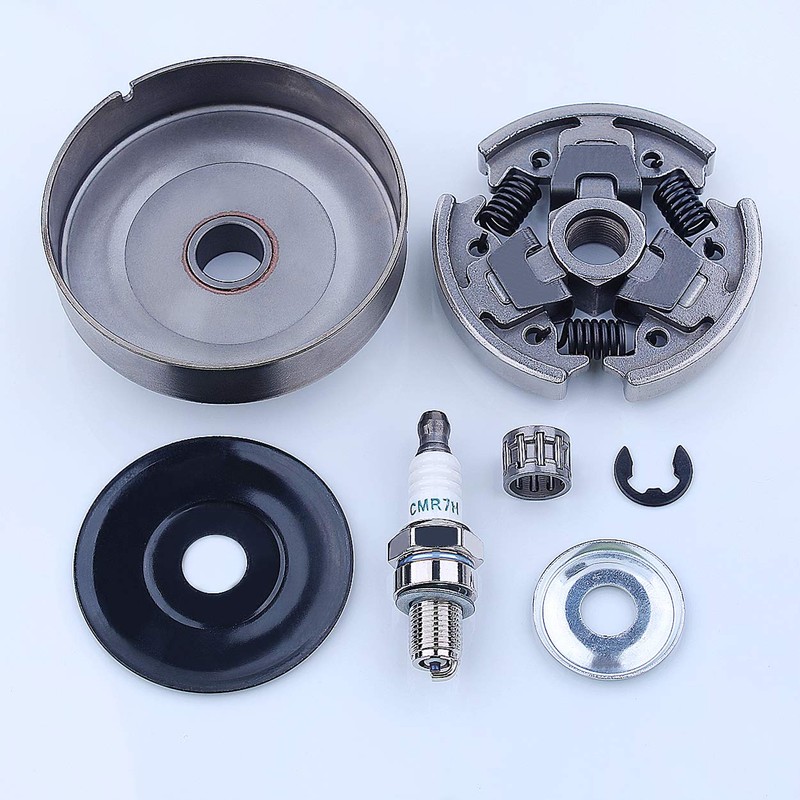 Mtanlo 3/8 Spur Sprocket Clutch Cover Kit for Stihl MS211