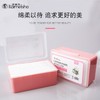 Thin Cotton Pads, 1000-count Box, for Wet & Dry Use, Lightweight & Water-Saving Free Size/K-010 [Multi-functional Cotton Pad] 10ea
