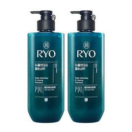 Ryo Cheong-A Deep Cleansing & Cooling Shampoo 592ml 2 pack / 려 청아 딥클렌징 앤 쿨링 샴푸 592ml 2개팩