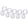 Gind Unthreaded Spacers, Corrosion Resistant Aluminum Alloy Spacers 10 pcs