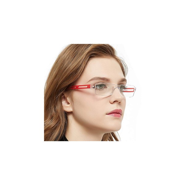 OCCI CHIARI Reading Glasses Women x2.00(+200) Clear 0 1.0 1.5 2.0 2.5 3.0 3.5 4.0