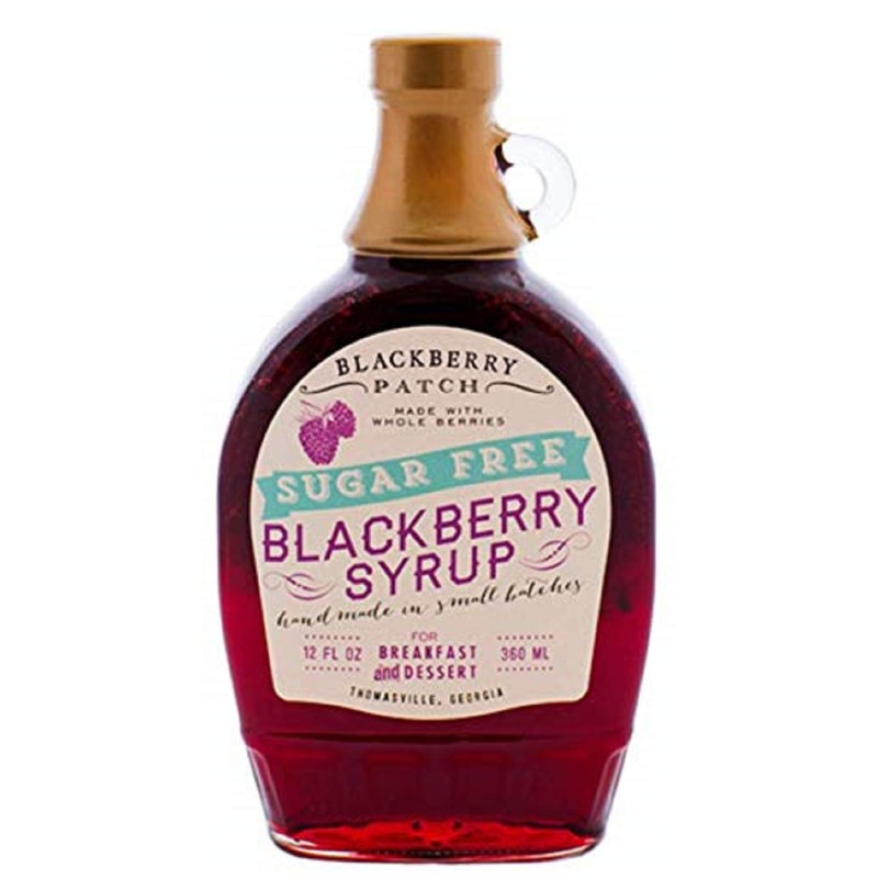 BLACKBERRY PATCH Ns Whole Blackberry Syrup, 12 OZ