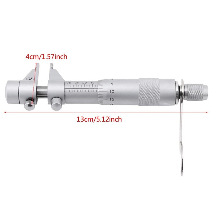 Internal Micrometer Measuring Tools 5-30 mm, Measuring Range 0.01 mm,