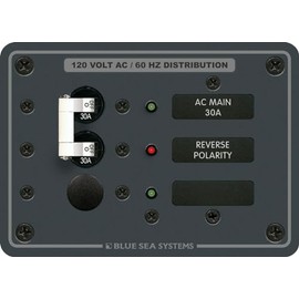 Blue Sea 8029 AC Main +1 Position Breaker Panel (White Switches)