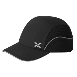 Safety Bump Cap, Baseball Hat Style, Comfortable Head Protection Lightweight Safety Hard hat(Black,Long Brim)