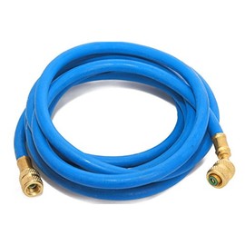 Air Conditioning Split R410 A Fill Hose 3 m 1/4 SAE 5/16 Blue