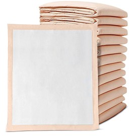 Premium Disposable Chucks Underpads 25 Pack, 30" x 36" - Highly Absorbent Bed Pads for Incontinence and Senior Care - Peach Color - Leak Proof Protection