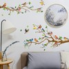 Fujitoya Wall Sticker Tree Green Tree Birds Parakeet Sekisei Norse