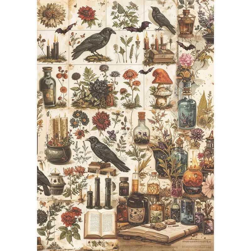 Ciao Bella A5 Rice Paper Art Set - 8 Sheets