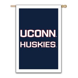 UCONN Huskies Applique Garden Flag