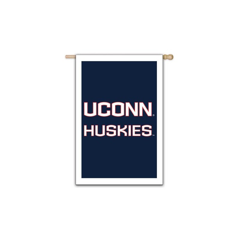 UCONN Huskies Applique Garden Flag