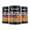 BLOCMEN Derma shaving powder pen, 3 x 60 g, for