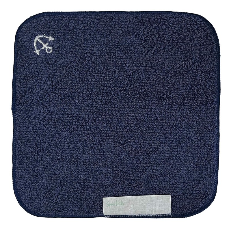Imabari Towel x Smilish Navy Mini Towel Handkerchief Boys 3