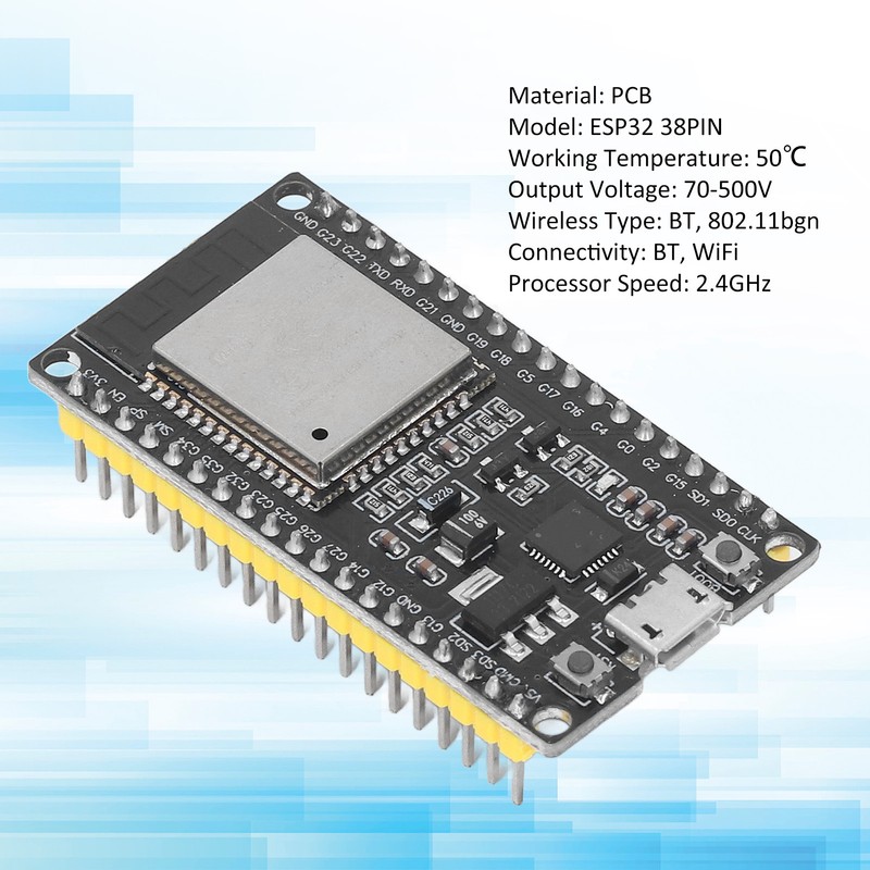 2 Pcs ESP32 Development Board 2 in 1 Dual Core