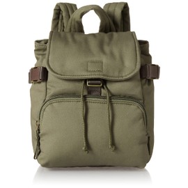 Vera Bradley Cotton Utility Mini Backpack Purse, Climbing Ivy Green - Recycled Cotton, One Size