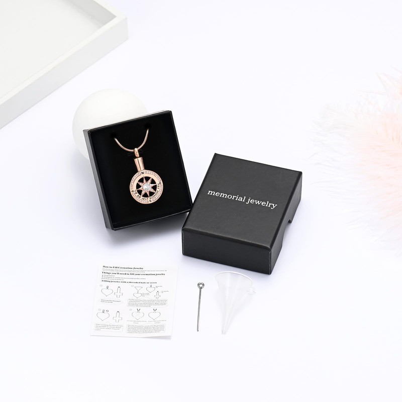 I'd be lost without you - Cremation Jewelry for Ashes